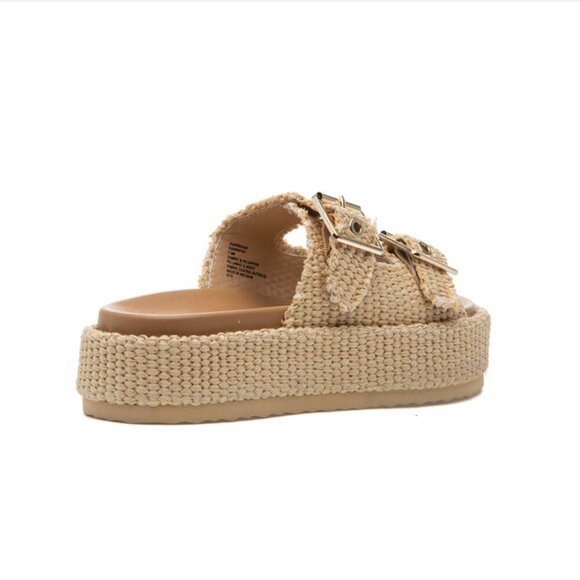 NEW STEVE MADDEN Karrigan Womens Platform Sandals Size9.5 - Picture 4 of 7